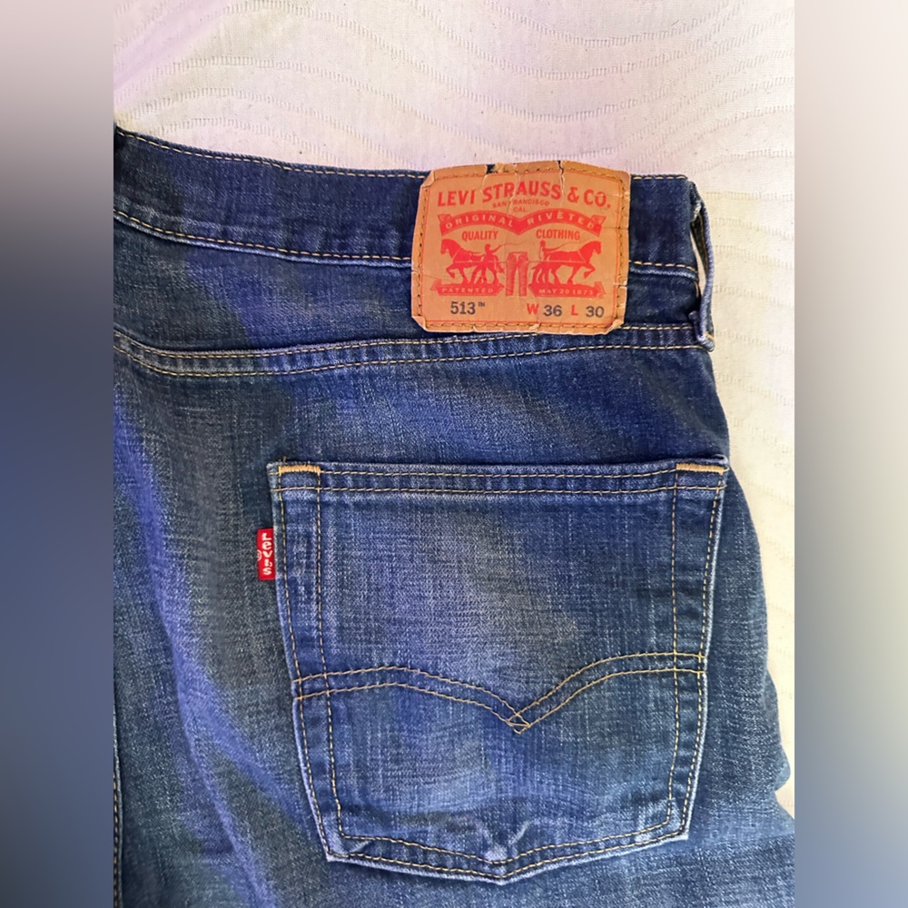 513 Blue Country Levi's Jeans, 36x30
